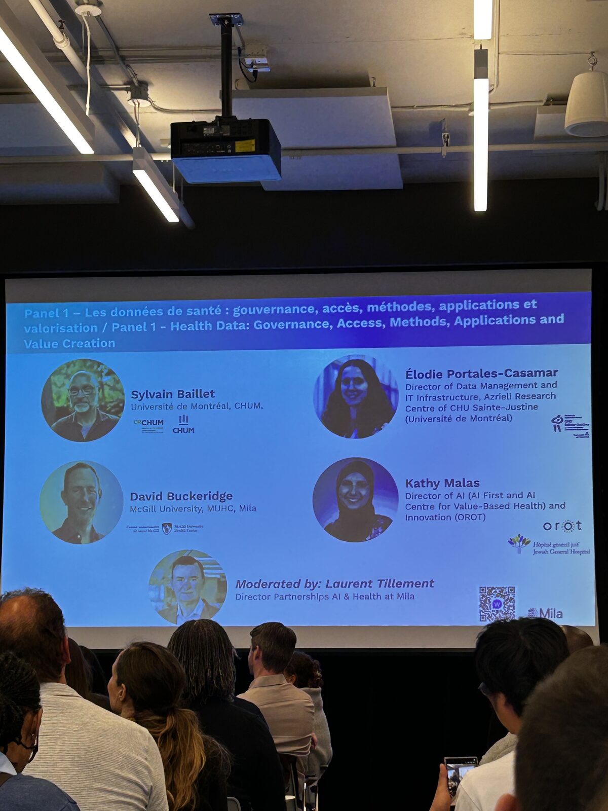 First health-data round table